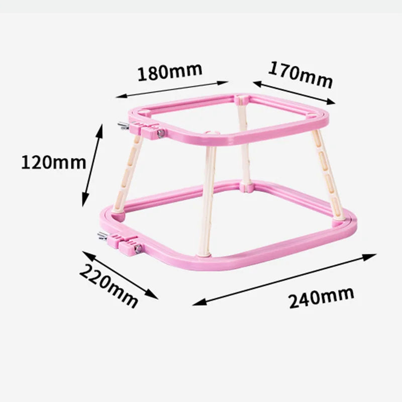 Convenient and Useful Bilayer plastic Frame Embroidery Hoops