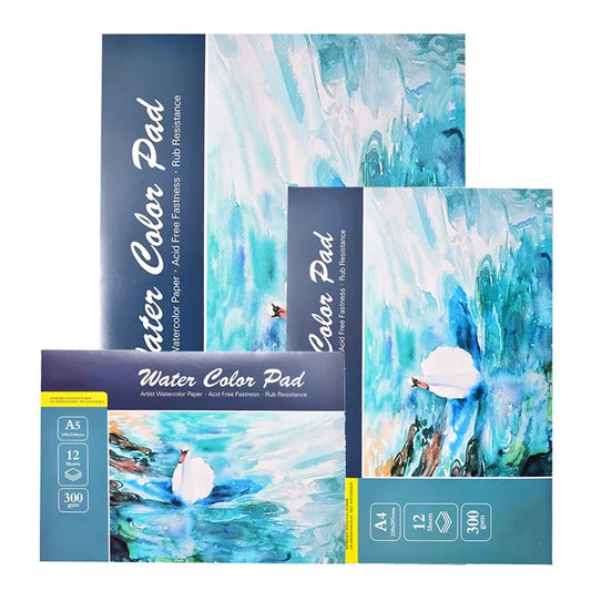 Water Color Paint Paper: Made with 100% Cotton