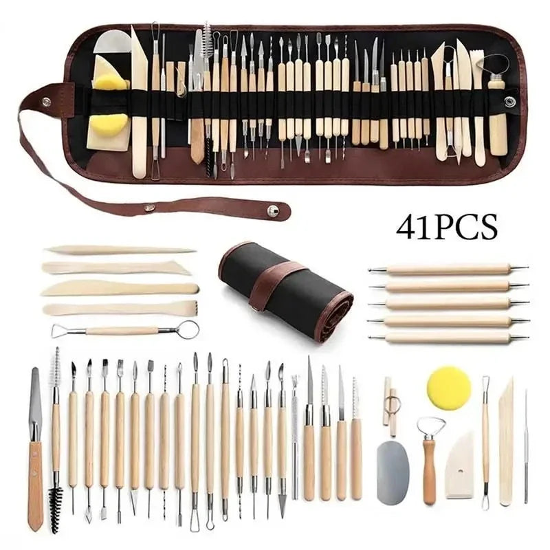 Perfect Pottery Clay Sculpting Tools Kits!