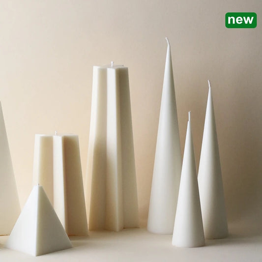 Beautiful Spire Cone Candle Molds!