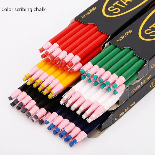 Tailor's Chalk Pen: Color Drawing, No Sharpening, for Use on Fabric