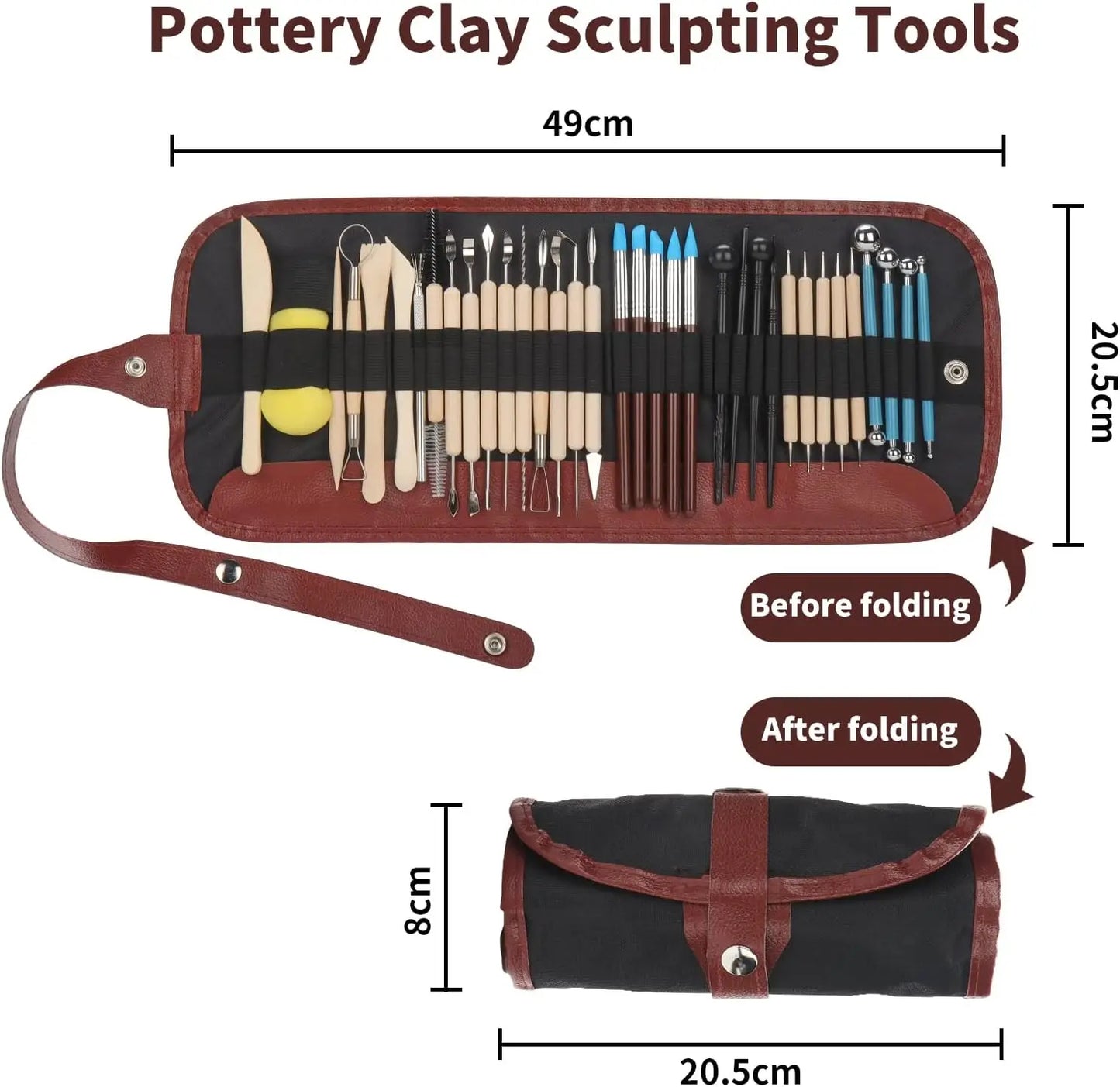 Perfect Pottery Clay Sculpting Tools Kits!