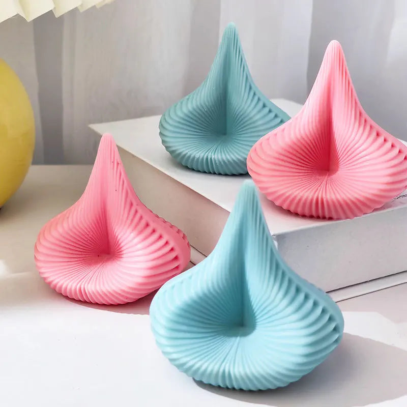 Beautiful Silicone Droplets Candle Mold!