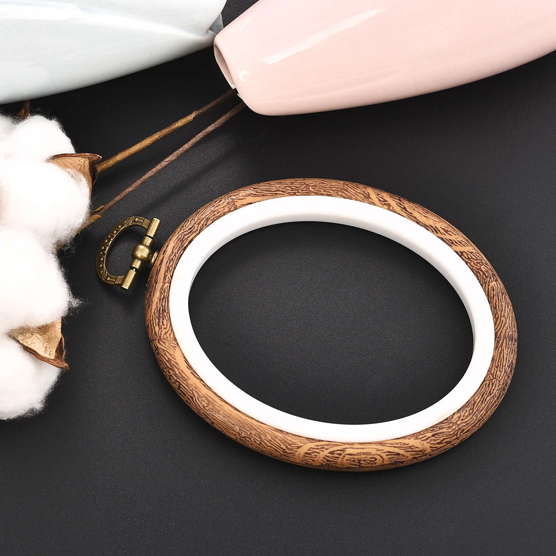 Plastic Embroidery Hoop Rings For: Cross Stitch & Needle Craft